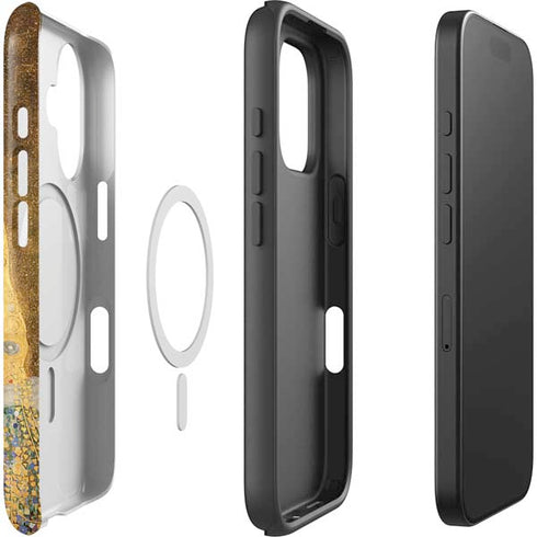 Klimt - The Kiss by Klimt iPhone 16 Plus Magsafe Impact Case